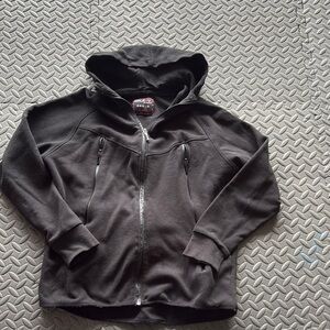 Black Hooded Jacket